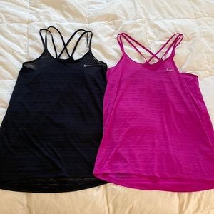 NIKE WORKOUT TANK TOPS